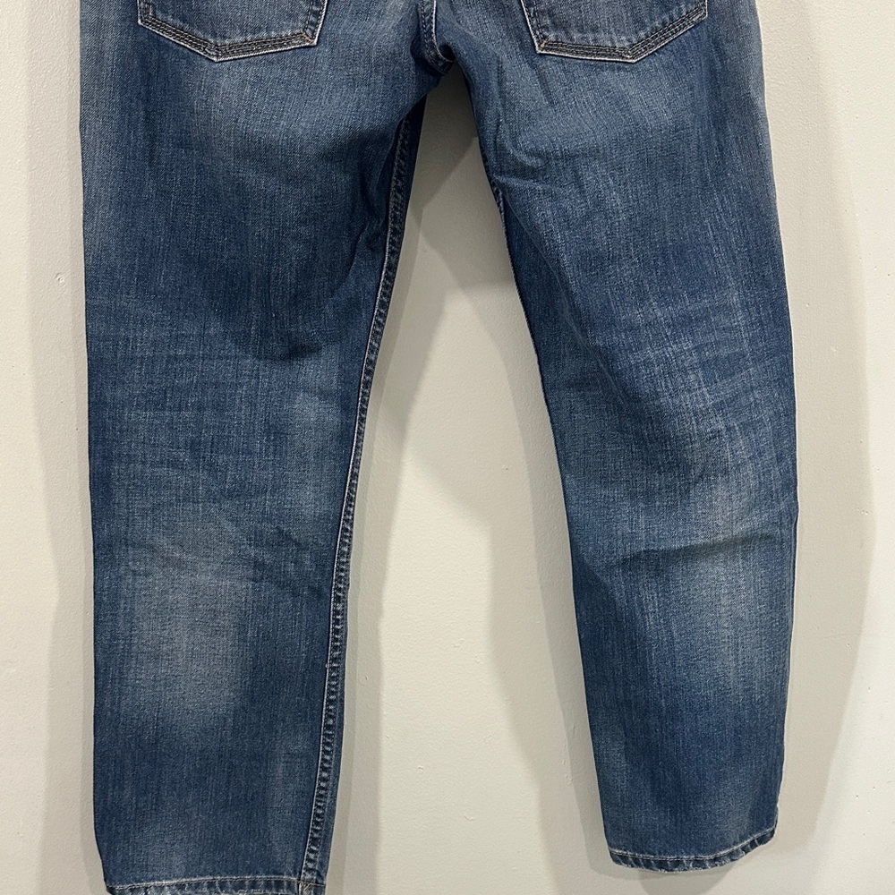 Classic Blue Distressed Women Jeans size 6 Zara Z1975 - Picture 5 of 15